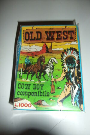 OLD WEST COW BOY componibie in scatola (1972)