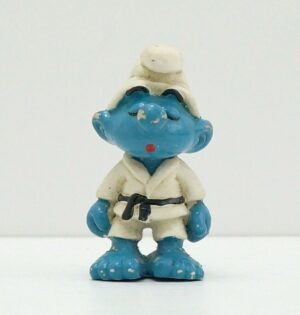PUFFO KARATE The Smurfs Schleich 1981 Peyo