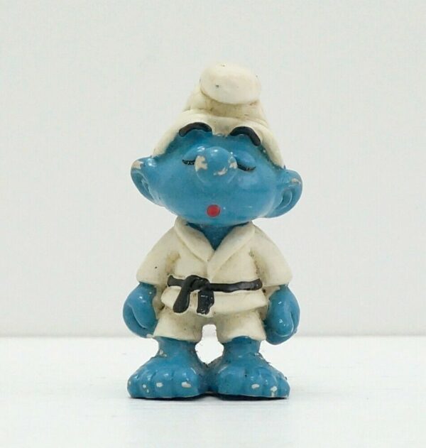 PUFFO-KARATE-The-Smurfs-Schleich-1981-Peyo-123735891430