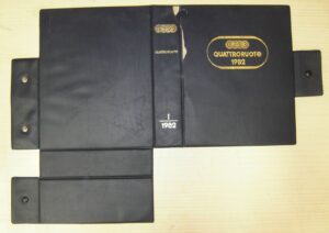 Quattroruote Raccoglitore n. 1 Anno 1982 (Solo raccoglitore n. I)