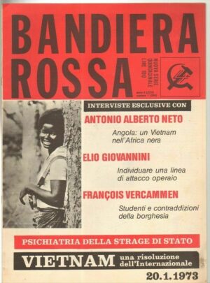 Quindicinale BANDIERA ROSSA Anno 1973 n. 1 del 20 Gennaio