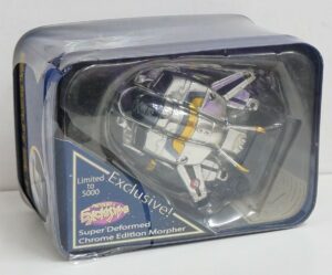 ROBOTECH Super Deformed Chrome Edition Morpher Action Figure - Toynami 2001