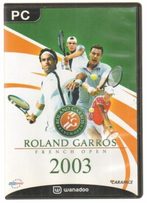 ROLAND GARROS FRENCH OPEN 2003 Videogioco PC ITALIANO COMPLETO DI MANUALE