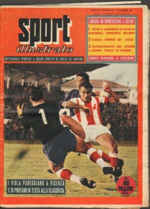 Rivista SPORT ILLUSTRATO Anno 44 n. 44 del 3 Novembre 1955
