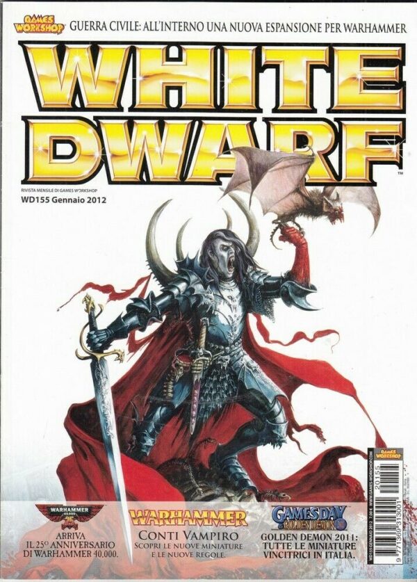 Rivista-WHITE-DWARF-WD-155-Gennaio-2012-Warhammer-ed-Games-Workshop-114129669690