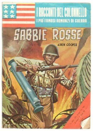 SABBIE ROSSE di Ben Cooper ed. M. N. - Racconti del Colonnello n. 19