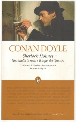 SHERLOCK HOLMES UNO STUDIO IN ROSSO - IL SEGNO DEI QUATTRO di Conan Doyle ed. Ne