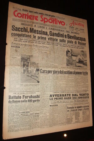 (ST) CORRIERE SPORTIVO anno II n. 33 (13 agosto 1950) SACCHI,MESSINA,GANDINI....