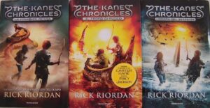 THE KANE CHRONICLES Trilogia Completa 3 volumi di Rick Riordan ed. Mondadori