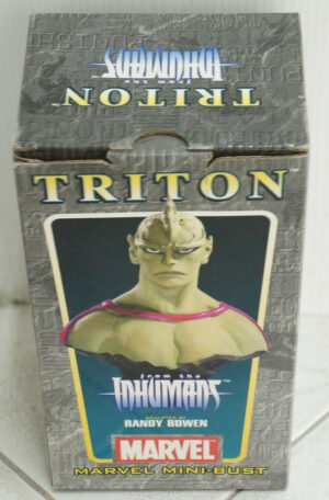 TRITON from the INHUMANS sculpted by BOWEN Marvel mini-bust LIMITED 1360/3000