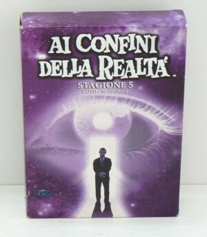 AI CONFINI DELLA REALTA' Stagione 5 Completa n. 5 DVD ITA in Cofanetto