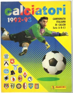 Album CALCIATORI 1992-93 ed. Panini INCOMPLETO