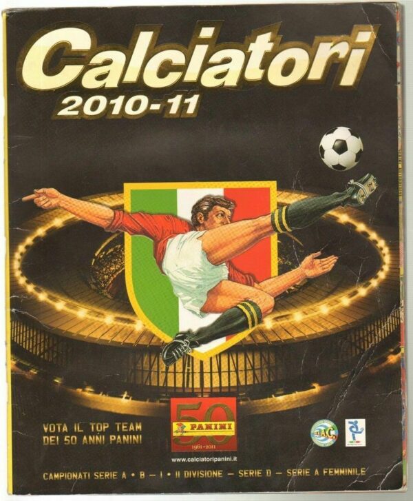 Album-CALCIATORI-2010-2011-ed-Panini-COMPLETO-con-scritta-in-copertina-123445844721