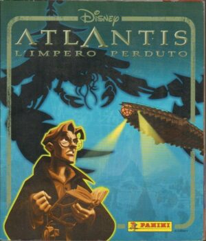 Album Figurine ATLANTIS. L'impero perduto. Disney. Quasi completo mancano 6 figu