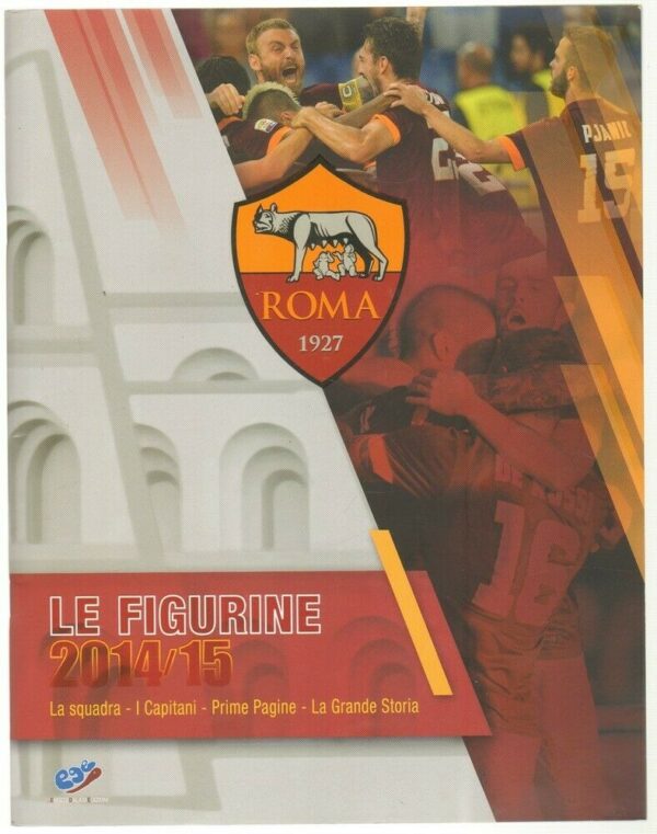 Album-Figurine-CALCIATORI-ROMA-2014-15-Incompleto-123669973571