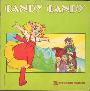 Album Figurine CANDY CANDY. Panini 1980. Incompleto, mancano 74 figurine su 240.