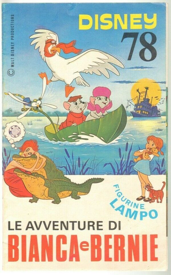 Album-Figurine-Disney-78-LE-AVVENTURE-DI-BIANCA-E-BERNIE-1978-Edizioni-Lampo-123642514761