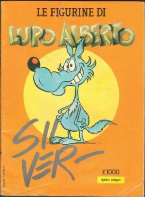 Album Figurine LUPO ALBERTO. Rabbit 1987. Incompleto, mancano 117 figurine su 16