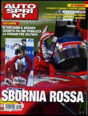 Autosprint 2002 n.26 Giugno - GP Europa: 1° Barrichello. Esclusivo:Ferrari penal
