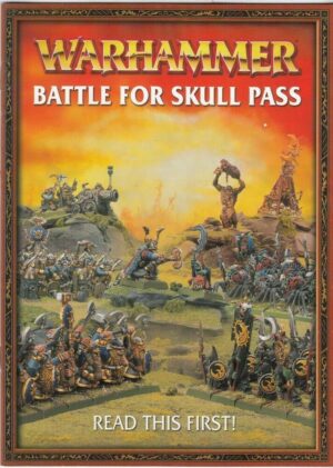 BATTLE FOR SKULL PASS Warhammer Scenario Manuale ed. Games Workshop