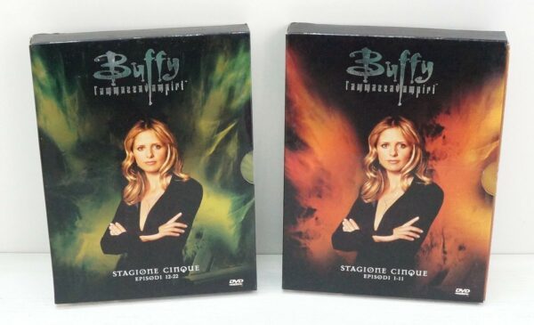 BUFFY-LAMMAZZAVAMPIRI-Stagione-5-Completa-n-6-DVD-con-Cofanetto-123829790751