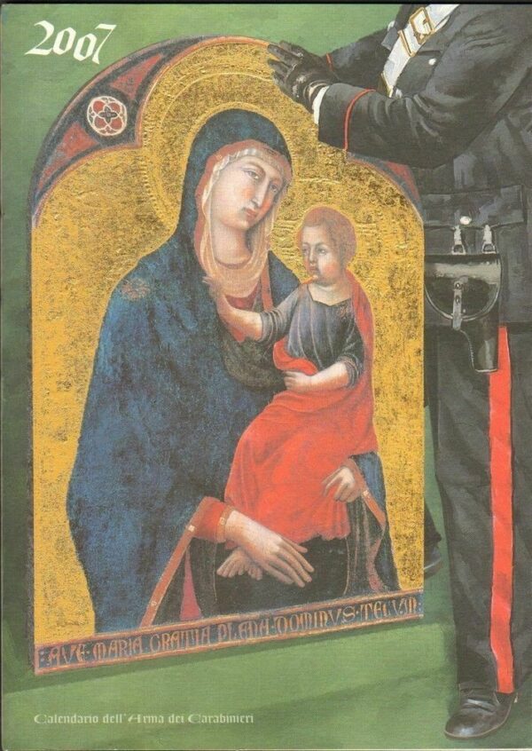 CALENDARIO-CARABINIERI-Anno-2007-Senza-cordoncino-originale-112172856371