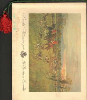 CALENDARIO SOCIETA' MILANESE PER LA CACCIA A CAVALLO Anno 1988