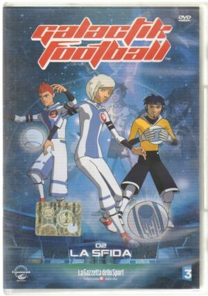 GALACTIK FOOTBALL LA SFIDA Vol. 2 DVD Film ITA PAL Abbinamento Editoriale