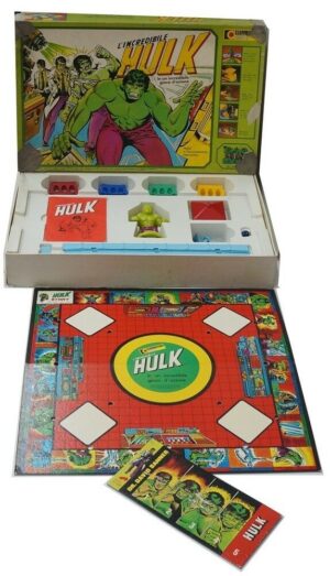 Gioco da Tavolo L'INCREDIBILE HULK Clementoni 1979 art. 555079