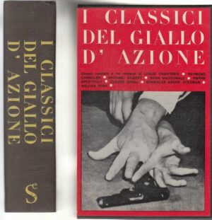 I CLASSICI DEL GIALLO D'AZIONE a cura di Emilio Boeri ed. Sugar 1964