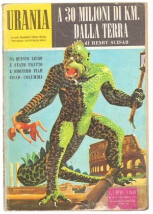 I Romanzi di Urania n. 164 A 30 MILIONI DI KM. DALLA TERRA  di Slesar  Mondadori