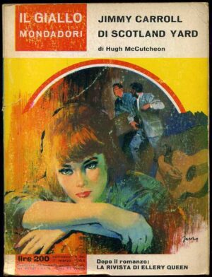 Il Giallo Mondadori Settimanale 840 JIMMY CARROLL SCOTLAND YARD McCutcheon