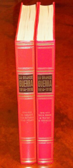 LA GRANDE GUERRA 1914-1918. 2 Volumi di Riccardo Posani 1968 Sadea - Sansoni A11