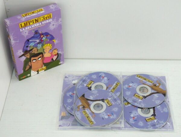 LUPIN-III-THE-3rd-Stagione-2-Box-5-Edizione-Integrale-in-Cofanetto-DVD-Yamato-123895314221-2