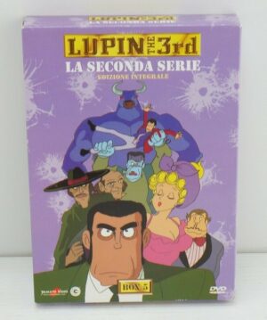 LUPIN III THE 3rd Stagione 2 Box 5 Edizione Integrale in Cofanetto DVD. Yamato