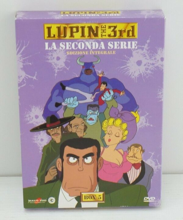LUPIN-III-THE-3rd-Stagione-2-Box-5-Edizione-Integrale-in-Cofanetto-DVD-Yamato-123895314221