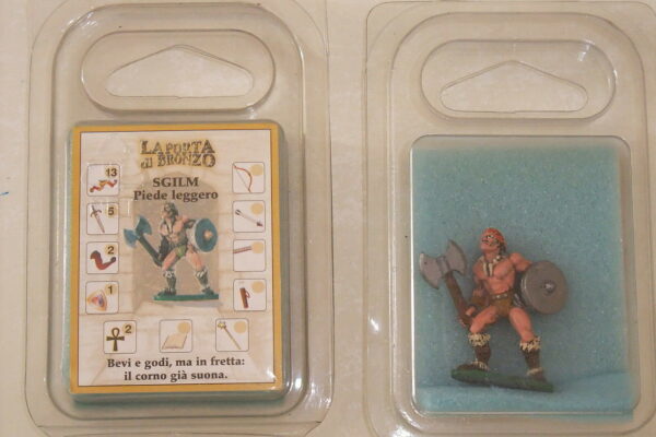 La-Porta-di-Bronzo-SGILM-PIEDE-LEGGERO-miniatura-metallo-dipinta-Cod-PB7-112104382601