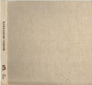 MUSEE - MANIFESTE STRUCTURES ET STYLES AUTRES ed. Fratelli Pozzo