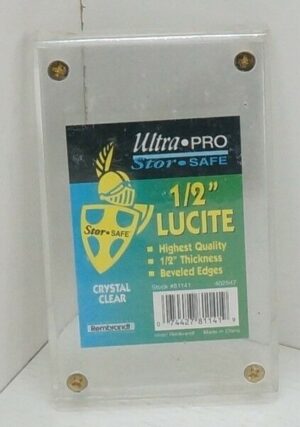 PLACCA PORTA CARD Stor Safe Ultra Pro Crystal Clear Rembrandt art. 402547