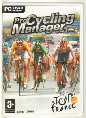 PRO CYCLING MANAGER Stagione 2008 Videogioco PC ITALIANO COMPLETO DI MANUALE