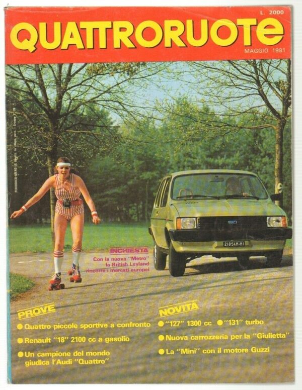 Quattroruote-1981-Maggio-n-307-Prove-Audi-Quattro-2200-turbo-Renault-18-GTD-122996647581