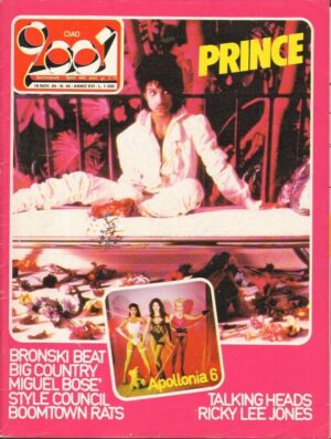 Rivista CIAO 2001 Anno 1984 n. 46. Prince, Miguel Bosè, Bronski Beat