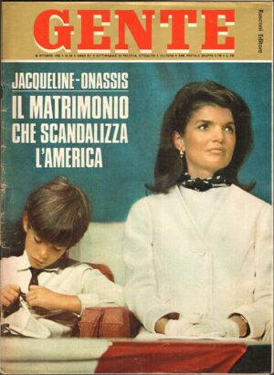 Rivista GENTE Anno 1968 n.44. Jacqueline-Onassis