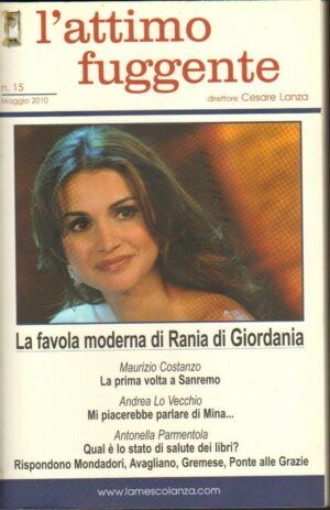 Rivista L'ATTIMO FUGGENTE n. 15 Maggio 2010