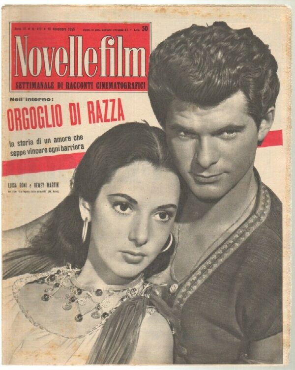 Rivista-NOVELLEFILM-Anno-1955-n-413-In-copertina-Luisa-Boni-e-Dewey-Martin-123414602571