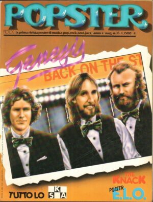 Rivista POPSTER Anno 4 n. 35 - Maggio 1980. Genesis, The Kanack, con poster