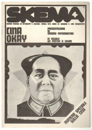 Rivista Skema n. 4 Aprile 1972 - Cina Okay con Allegati. Skema
