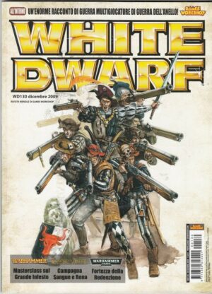 Rivista WHITE DWARF WD 130 Dicembre 2009. Warhammer ed. Games Workshop