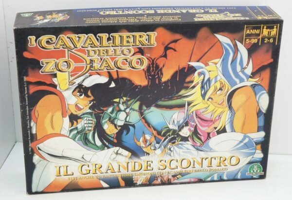SAINT-SEYA-CAVALIERI-dello-ZODIACO-Gioco-da-Tavolo-IL-GRANDE-SCONTRO-anno-1986-124088149401-4