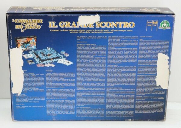 SAINT-SEYA-CAVALIERI-dello-ZODIACO-Gioco-da-Tavolo-IL-GRANDE-SCONTRO-anno-1986-124088149401-5